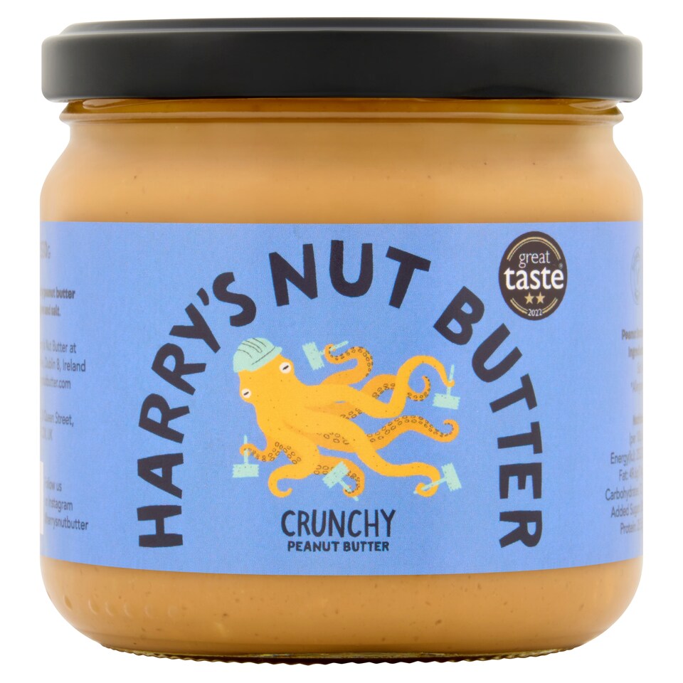 Harry's Nut Butter Crunchy Peanut Butter 330g