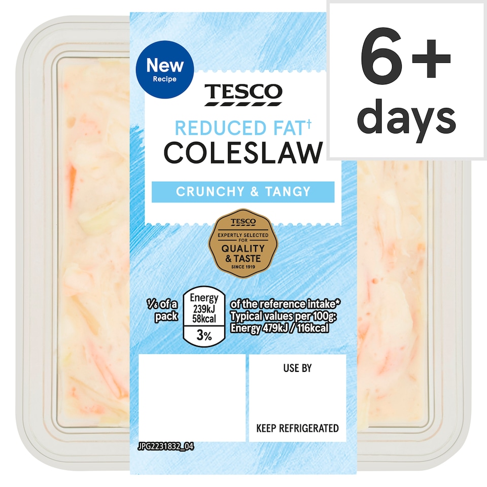 Tesco Reduced Fat Coleslaw 300g