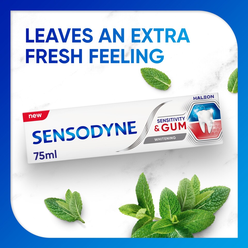 image 1 of Sensodyne Toothpaste Sensitivity & Gum Whitening 75ml