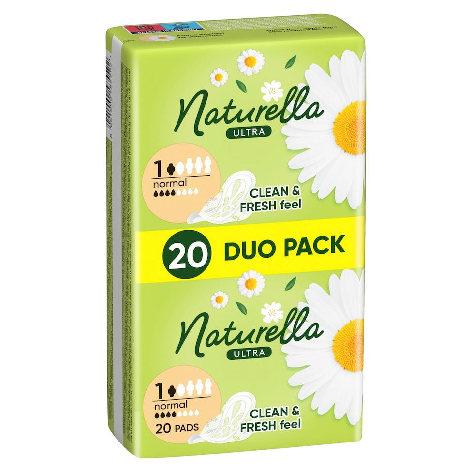 image 1 of Naturella Ultra Normal size 1 Pads With Wings 20