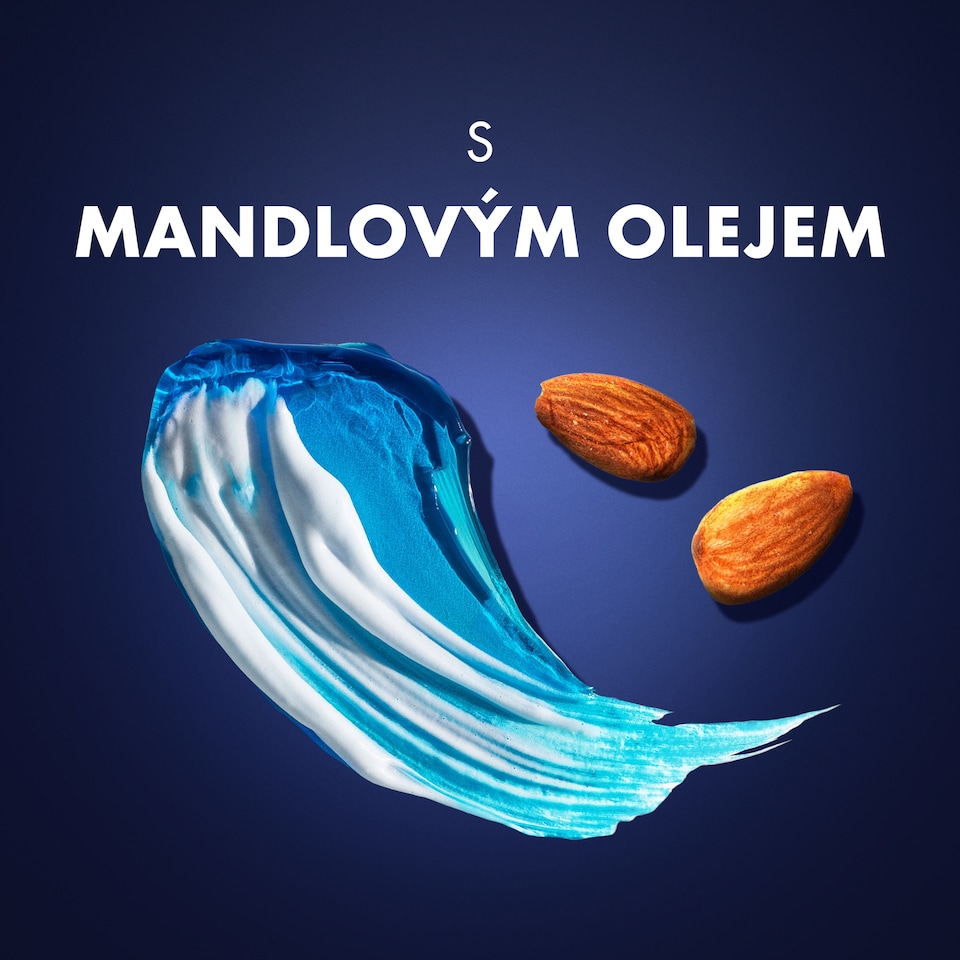 image 1 of Gillette Fusion Gel Na Holení S Mandlovým Olejem, Pro Citlivou Pokožku, 200ml