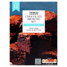 Tesco Chocolate Brownie Mix Kit 285g - Tesco Groceries