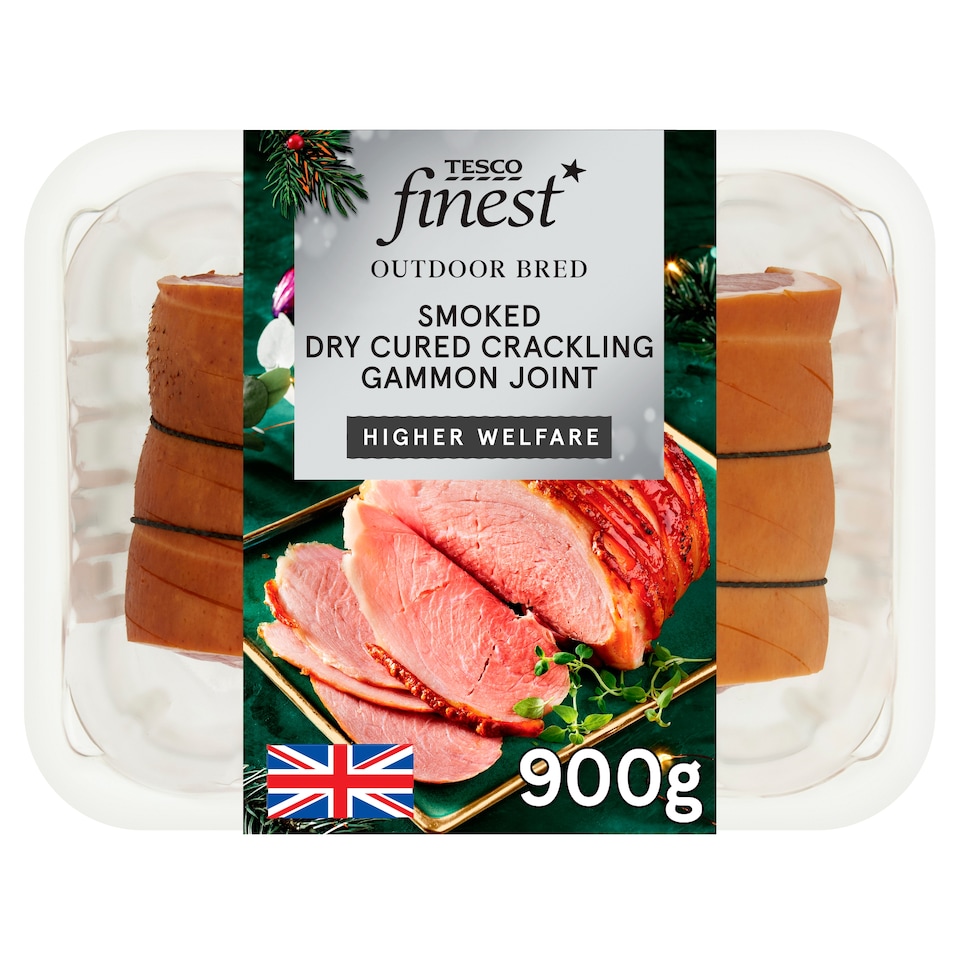 Tesco Finest Dry Cured Smoked Gammon Joint 900g