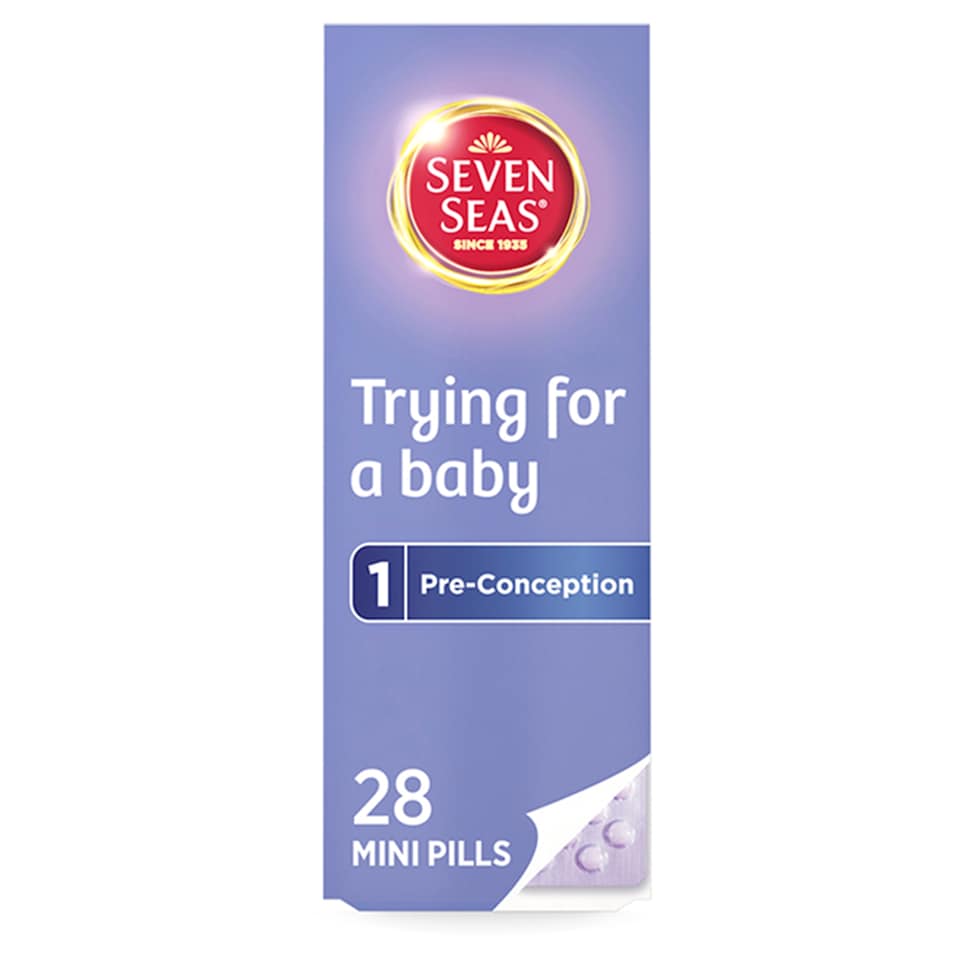 image 1 of Seven Seas Trying for a Baby Vitamin & Mineral Mini Pills 28s