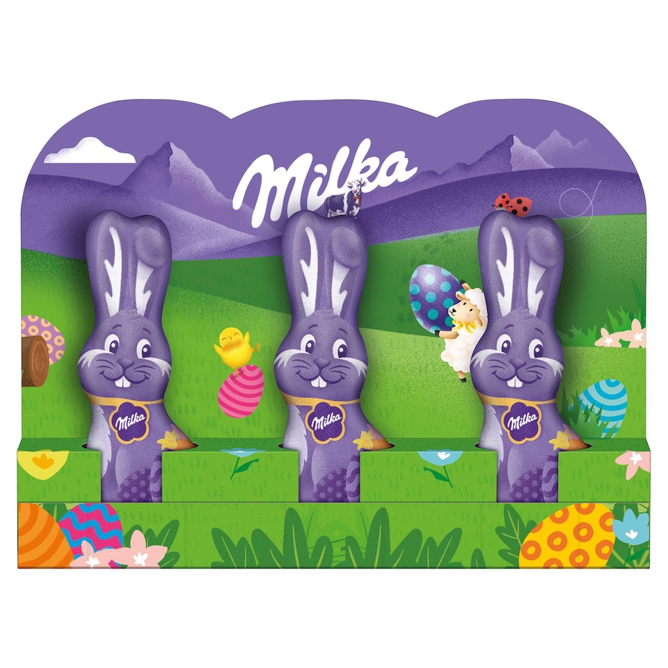Milka alpesi tej felhasználásával készült tejcsokoládé 3 x 15 g (45 g)