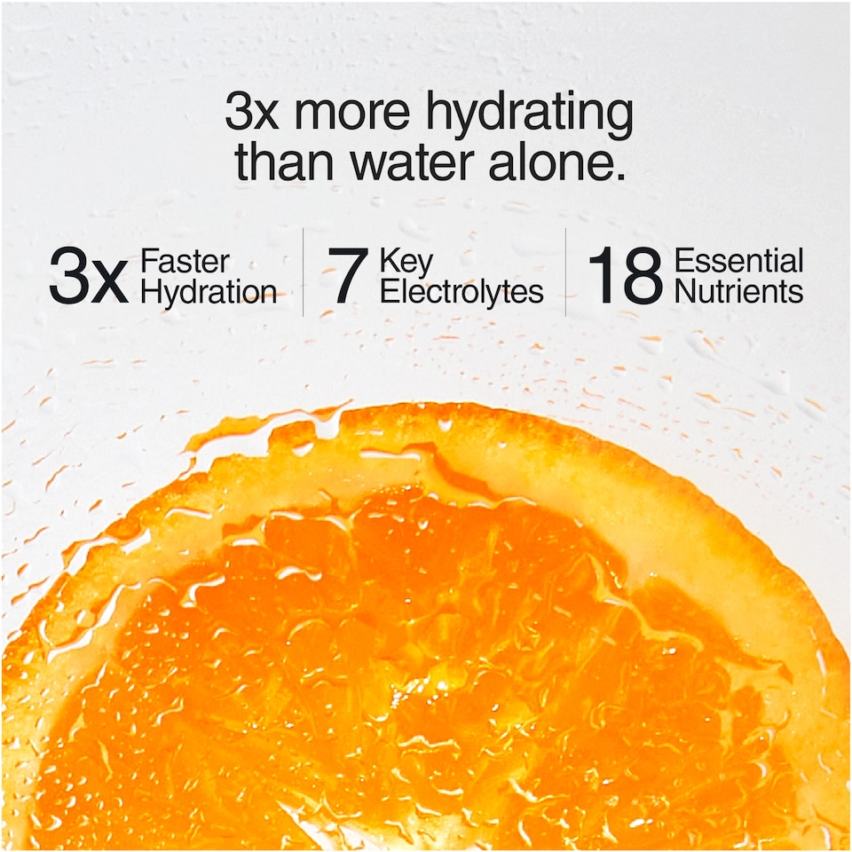 image 1 of Phizz Daily 3-in-1 Hydration, Electrolytes & Vitamins Effervescent Tablets Orange x10 43g