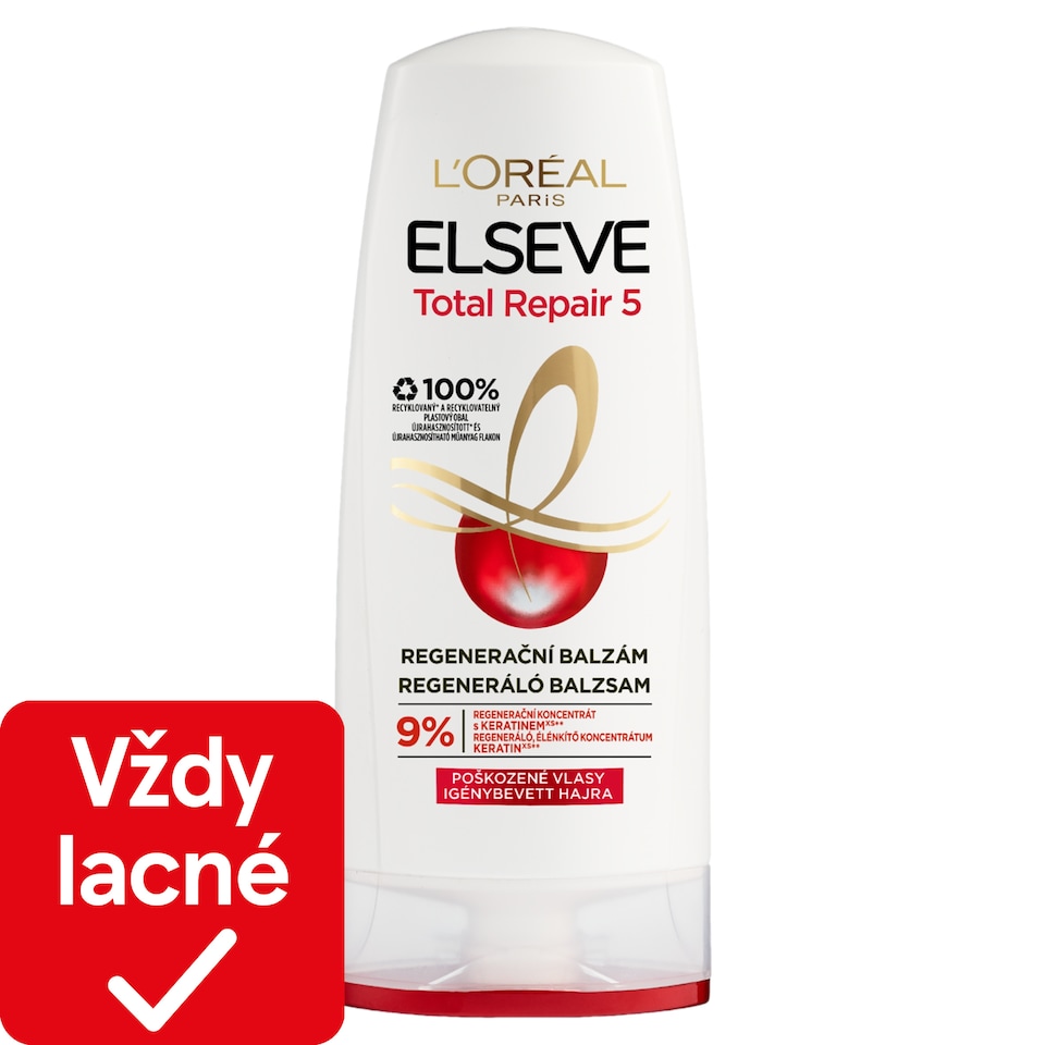 L'Oréal Paris Elseve Total Repair 5 balzam, 200 ml