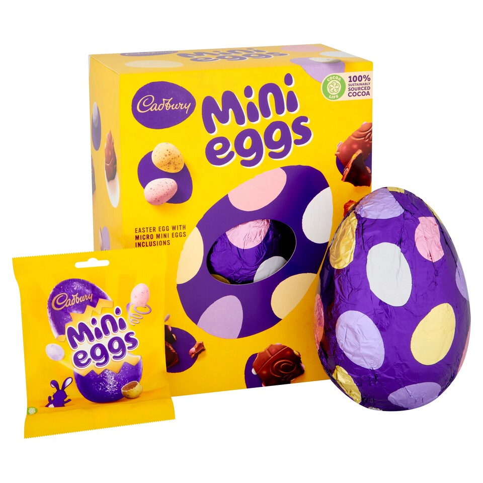 image 1 of Cadbury Mini Eggs Easter Egg 507G