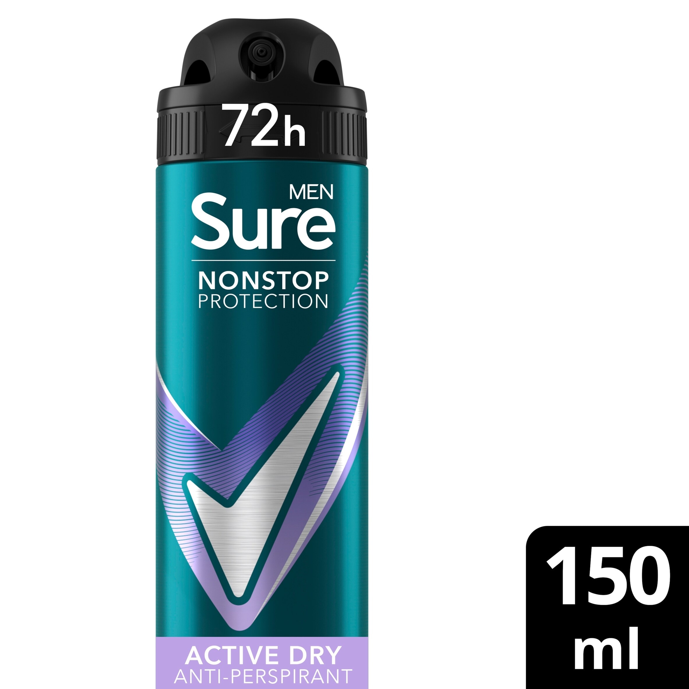 Sure Men Active Dry 48h Antiperspirant Deodorant 150ml