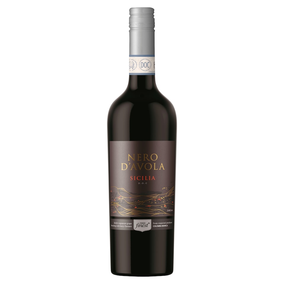 Tesco Finest Nero d'Avola Sicilia vörösbor 13% 0,75 l