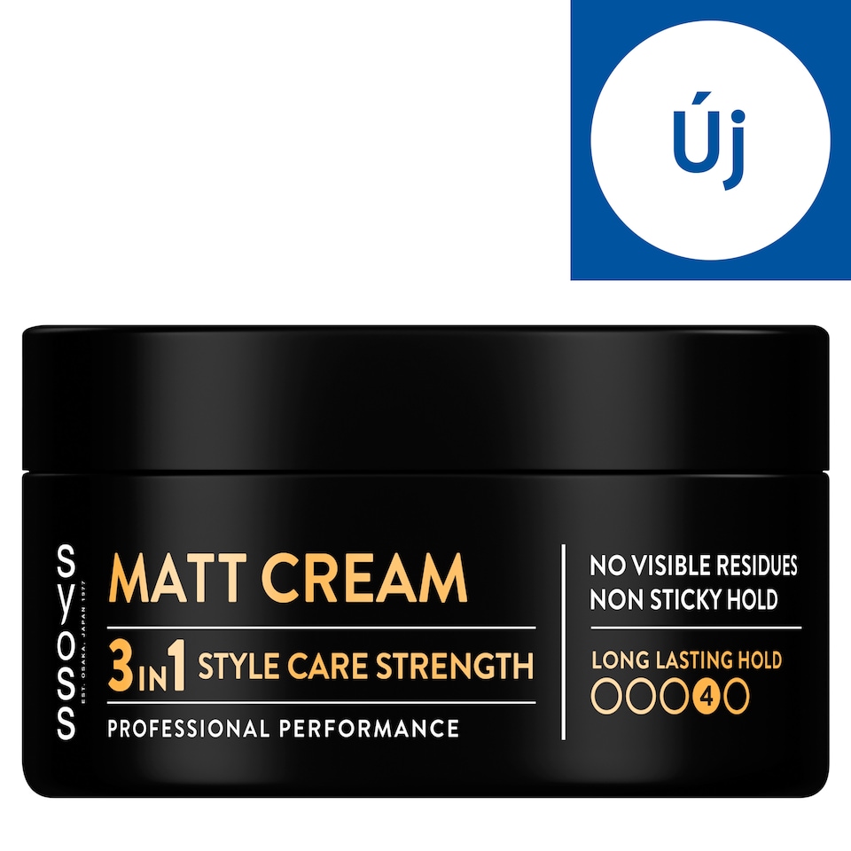 Syoss Matt Cream 3in1 Style Care Strength 100 ml