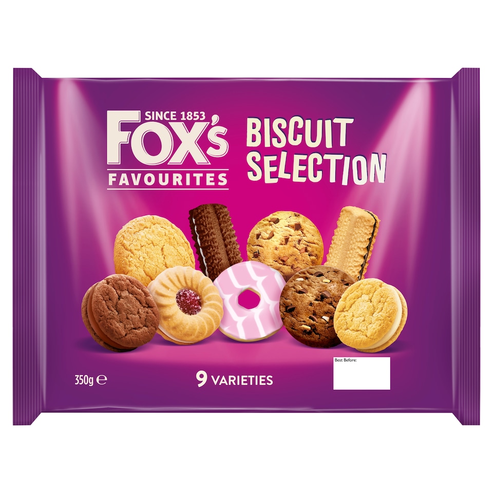 Fox's Favourites Biscuit Selection 350G