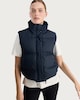 image 1 of F&F Active OUTDOOR Shower Resistant Padded Zip Through Gilet in Navy