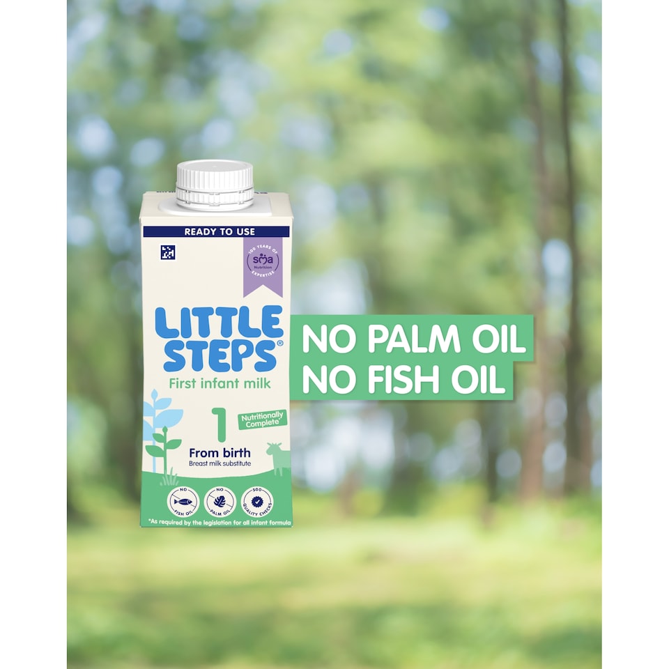 image 1 of SMA Little Steps First Baby Milk Liquid Ready to Feed 200ml