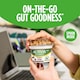 image 4 of Activia Fibre Natural Yoghurt & Dark Chocolate Granola Breakfast Pot with Spoon 165g