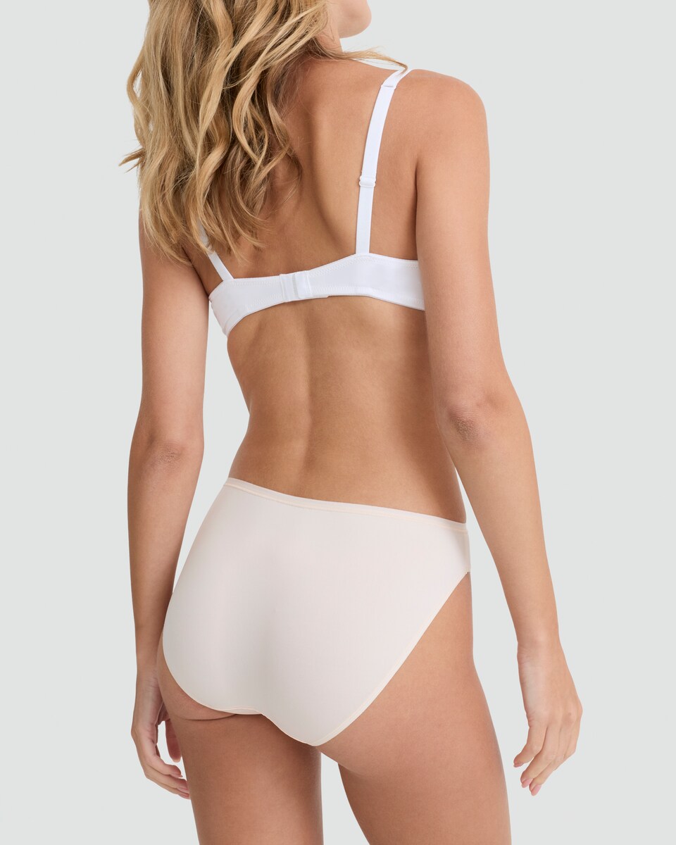 image 1 of F&F 5-Pack Microfibre High Leg Knickers in Grey