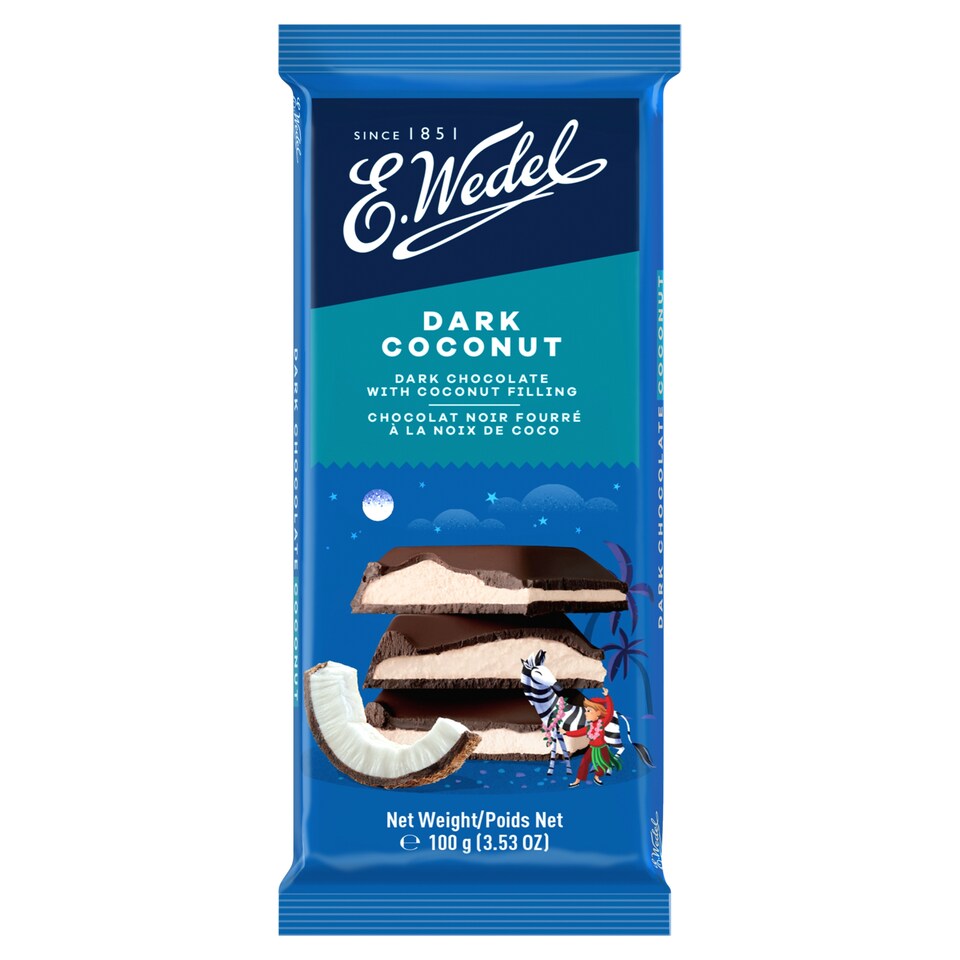 Eye Wedel Dark Chocolate & Coconut Filling 100G
