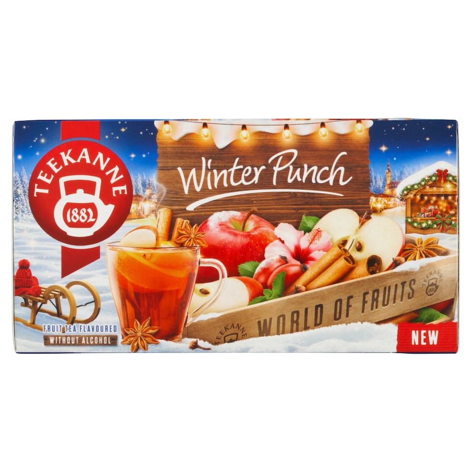 Obrázek 1 pro produkt Teekanne World of Fruits Winter Punch ovocno-bylinný čaj aromatizovaný 20 x 2g (40g)