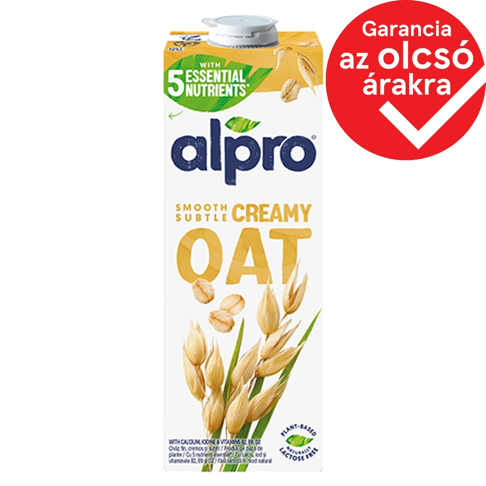 Alpro Oat Drink with Added Calcium, Iodine, Vitamins B2 and D2 1 l