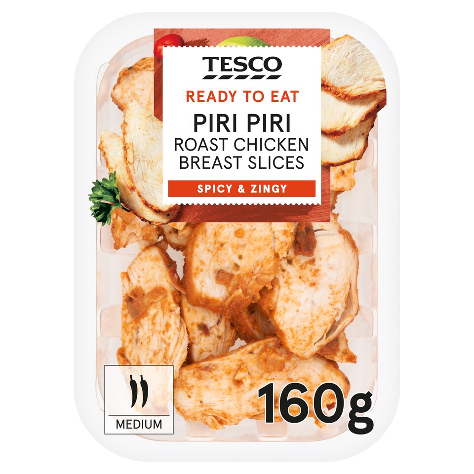 Tesco Piri Piri Roast Chicken Slices 160g