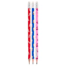 Round Pencil with Eraser