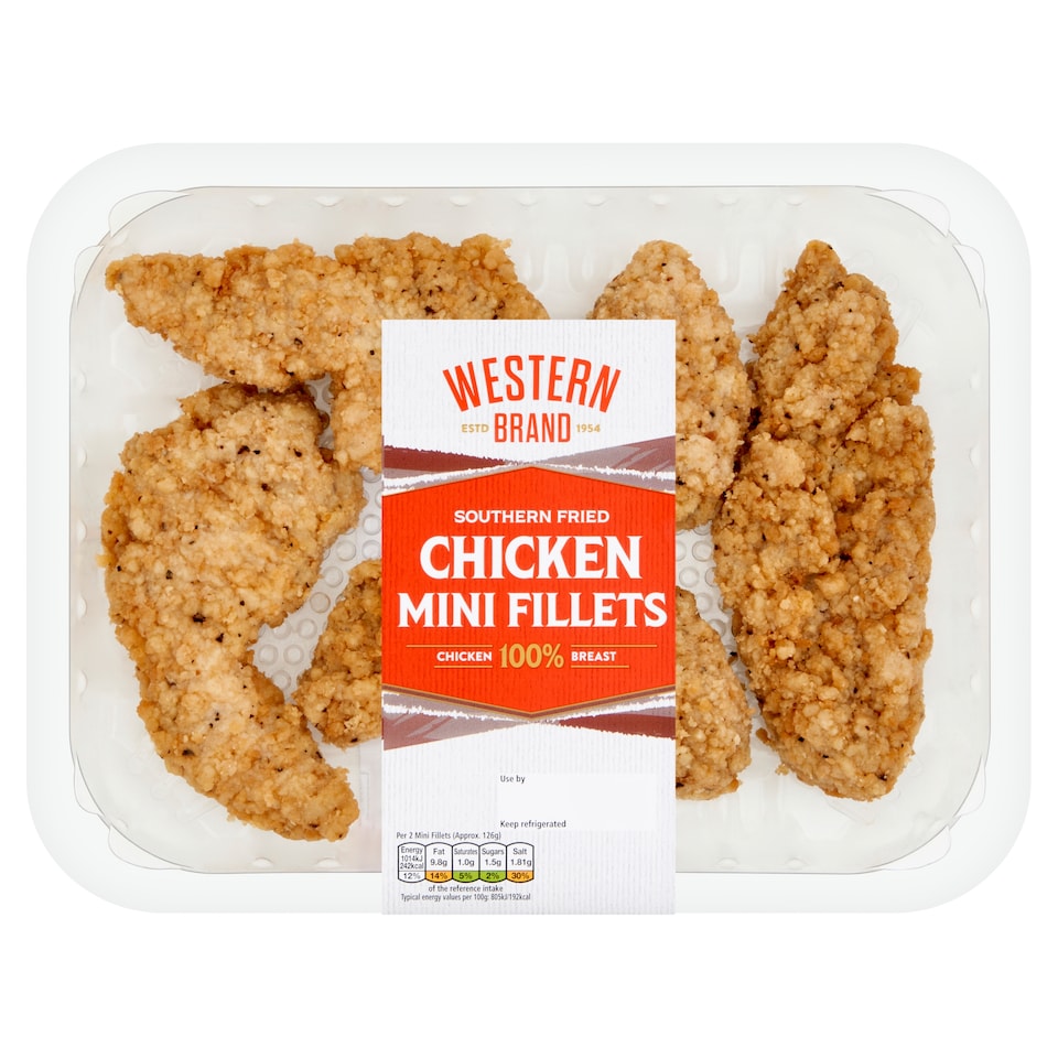Western Brand Fried Chicken Mini Fillet 300G