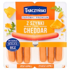 Tarczynski Ham Frankfurters with Cheddar Cheese 180g