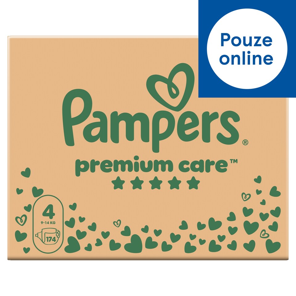 image 1 of Pampers Premium Care Size 4, 174 Nappies, 9kg-14kg