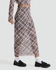 image 3 of OH ME OH MY Plaid Print Co-ord Skirt in Grey