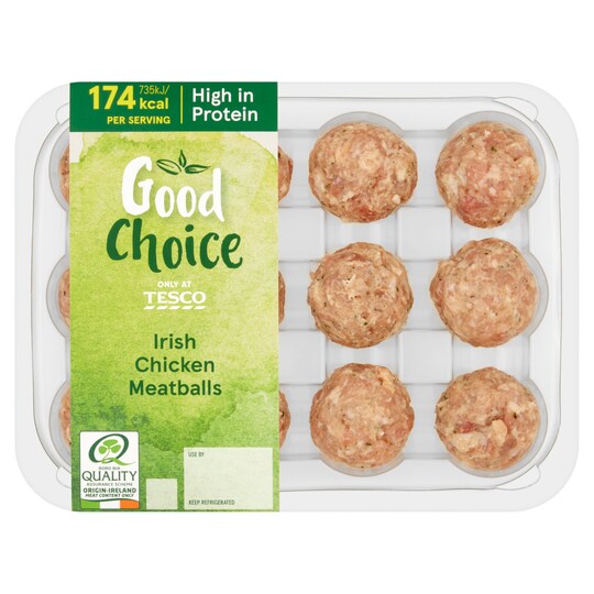 Good Choice Chicken Meatball Tesco Groceries