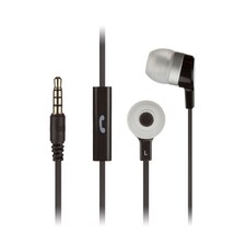 Kitsound Mini Earphones With Mic Black