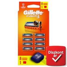 Gillette Fusion5 Pótfejek Férfi Borotvához, 8 db Borotvabetét