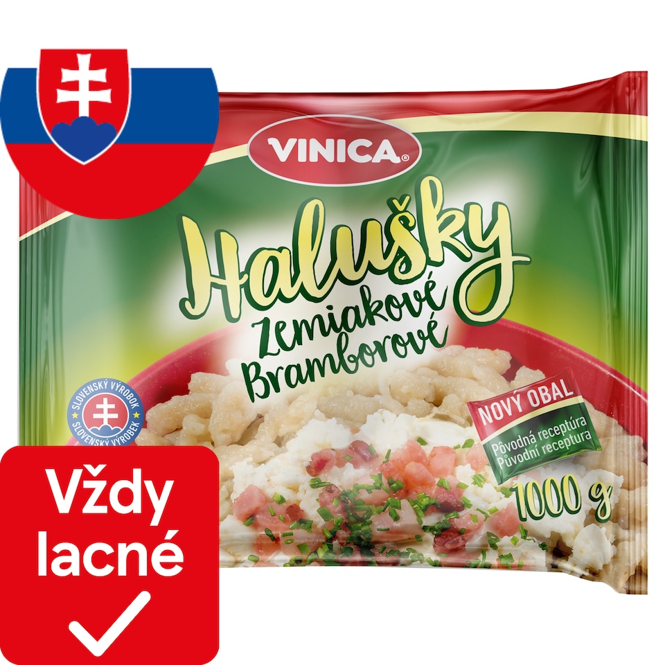 Vinica Deep-Frozen Slovak Potato Dumplings 1000 g