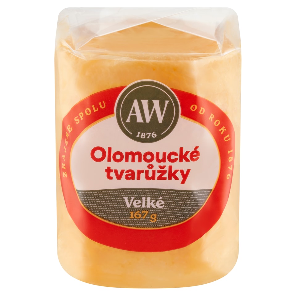 Obrázek 1 pro produkt A.W. Olomoucké tvarůžky velké 167g