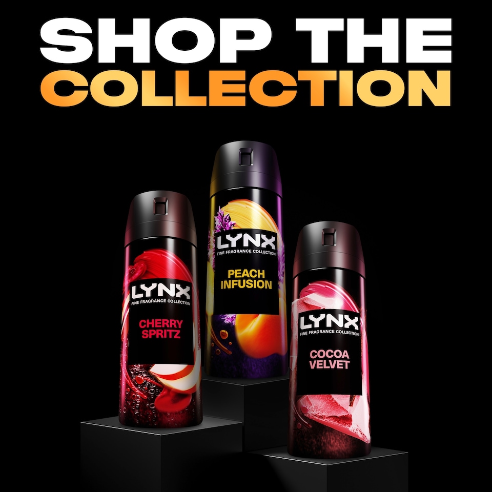 image 1 of Lynx Fine Fragrance Collection Deodorant Bodyspray Peach Infusion 150ml