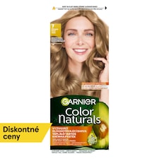 Garnier Color Naturals permanent hair color 7 Natural blonde, 60 +40 +12 ml