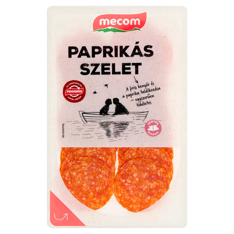 Mecom szeletelt paprikás szelet 55 g  1. kép