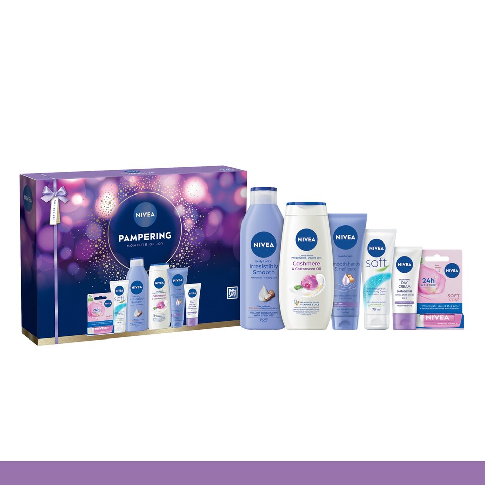 image 1 of NIVEA Pampering Moments of Joy Skincare Gift Set