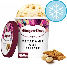 Haagen-Dazs Macadamia Nut Brittle Ice Cream 460ml