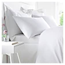 West Park Retreat White Fitted Sheet Double