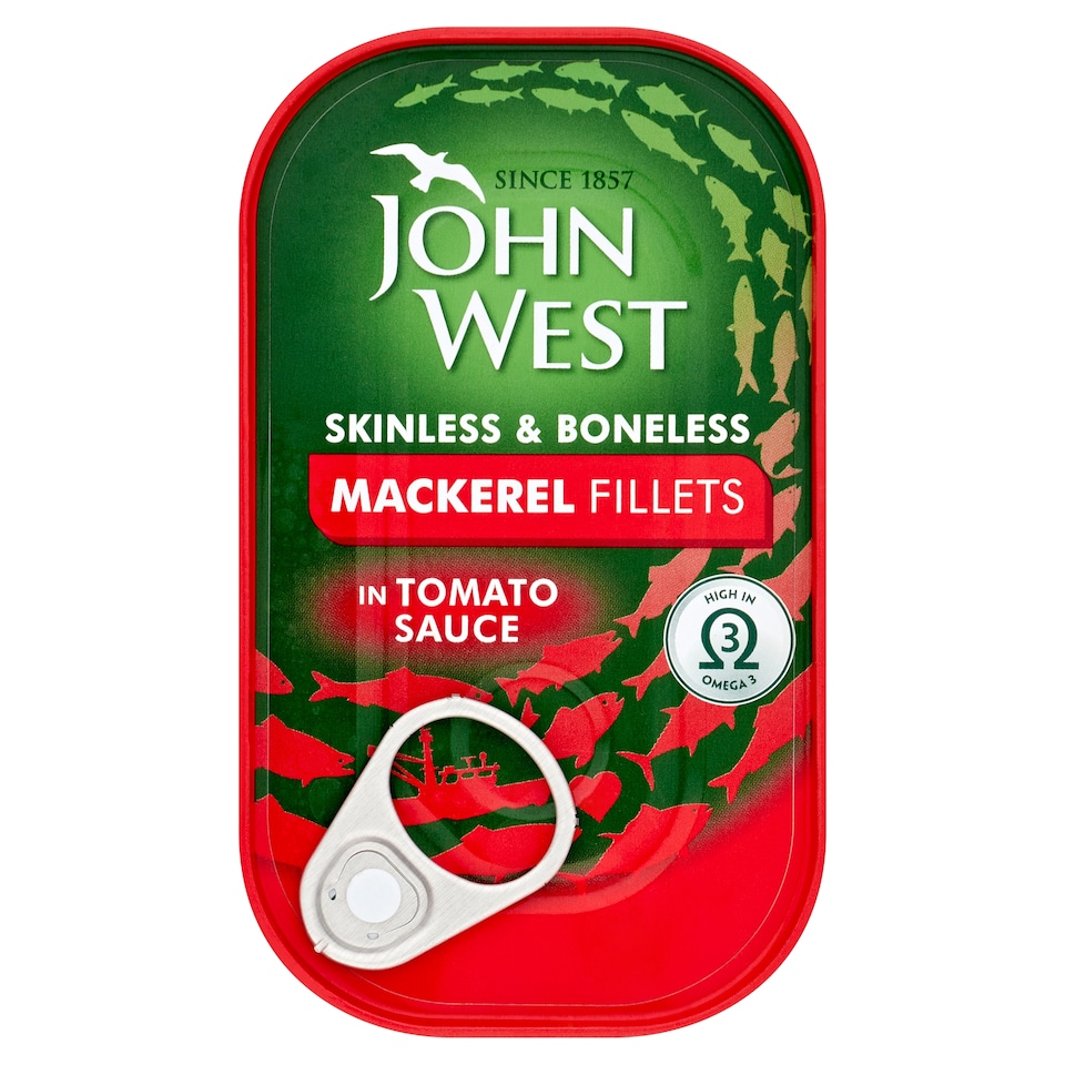 John West Mackerel Tomato 125G