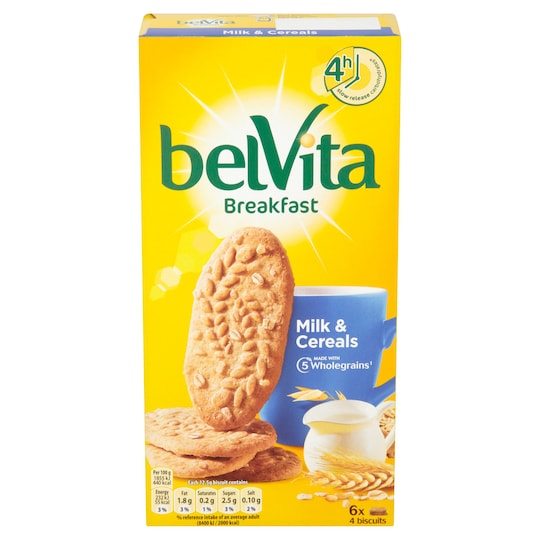 image 1 of Belvita Milk & Cereal Biscuits 300G