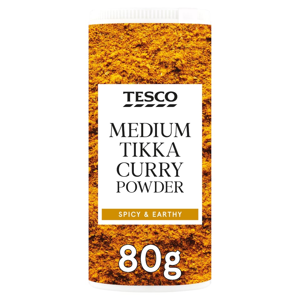 Tesco Medium Tikka Curry Powder 80G