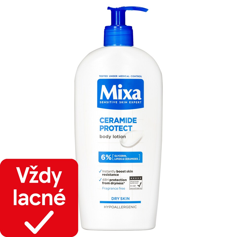 Mixa Ceramide Protect ochranná telová starostlivosť, 400 ml