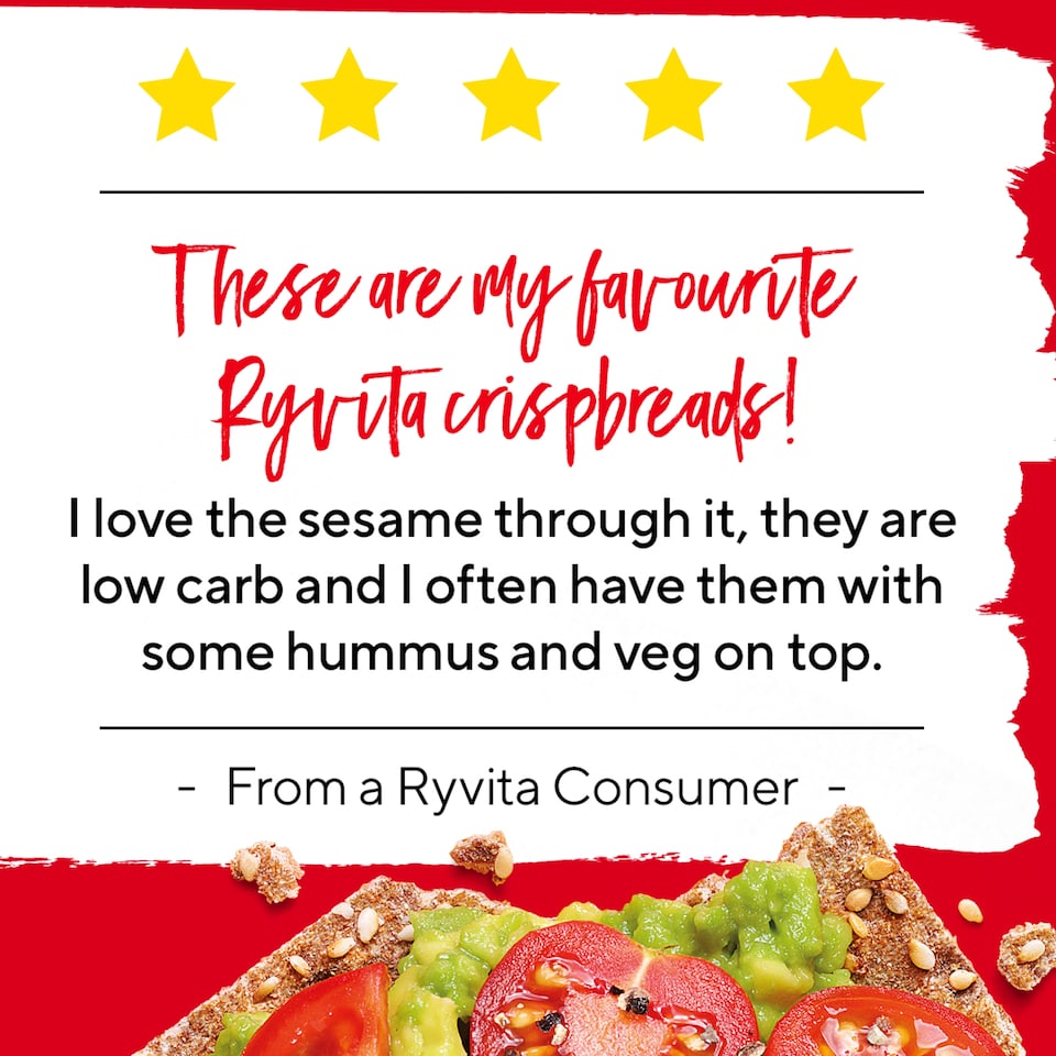 image 1 of Ryvita Sesame Crispbread 250g