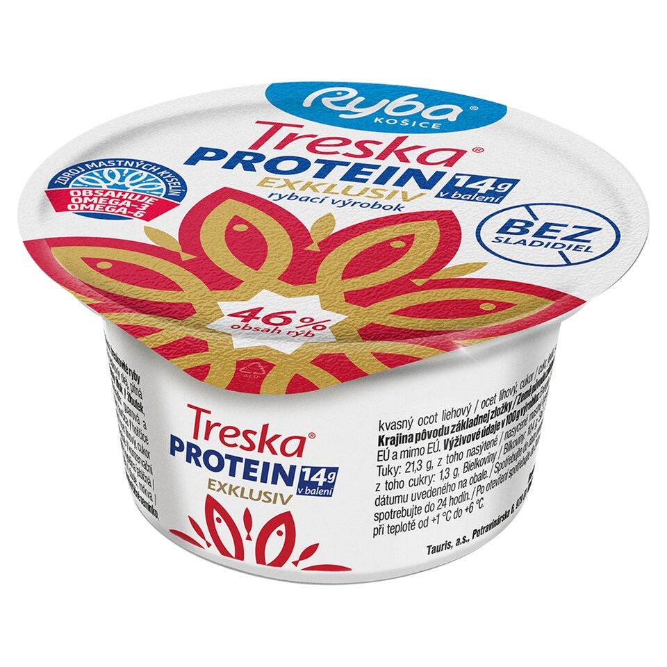 Ryba Košice Treska protein exklusiv 140 g