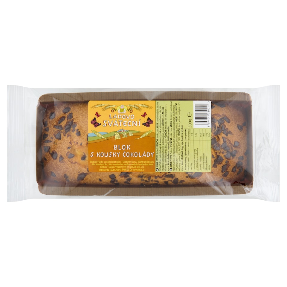 image 1 of Lada's Festive Cake with Chocolate Pieces 300g