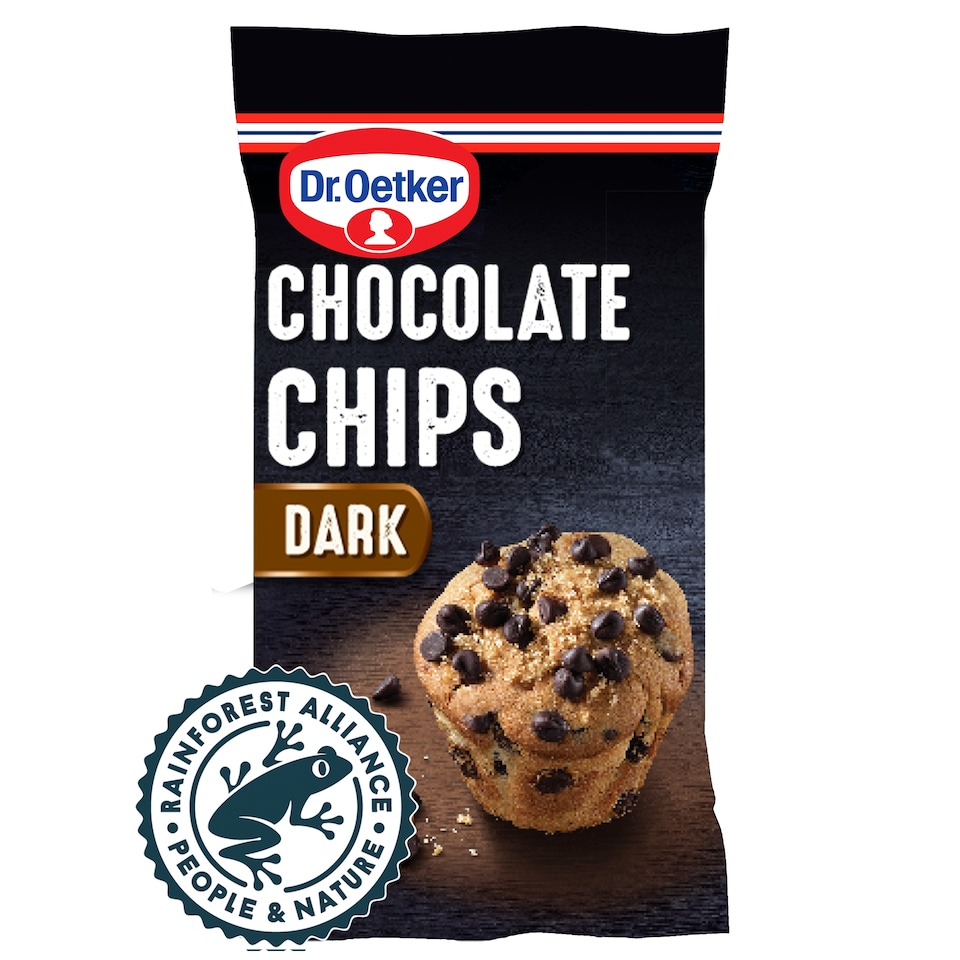 image 1 of Dr. Oetker Chocolate Chips Dark 100g