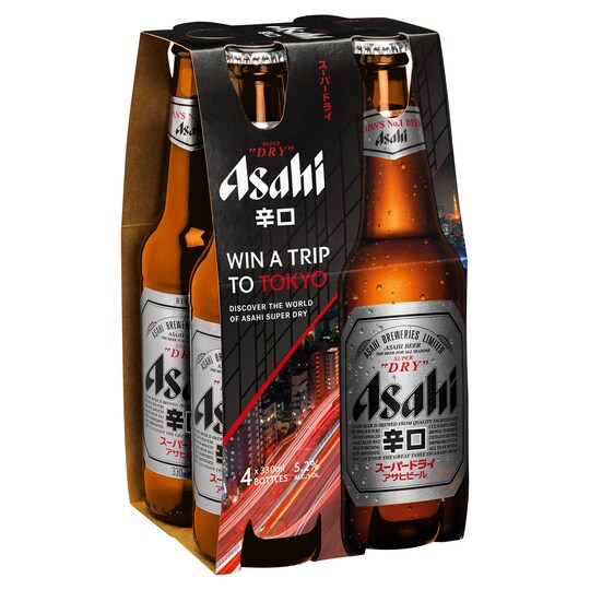 Asahi Super Dry 4X330ml
