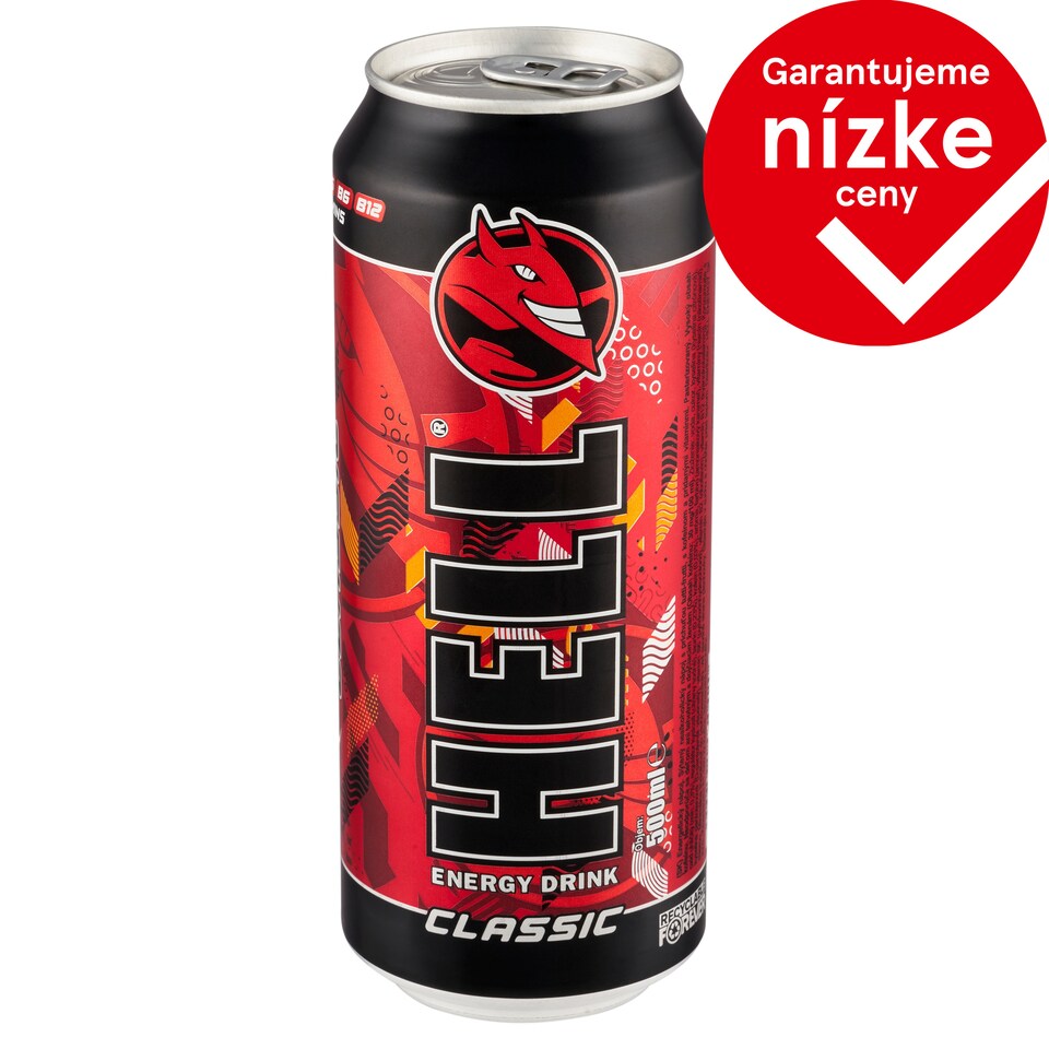 Hell Classic energetický nápoj 500 ml